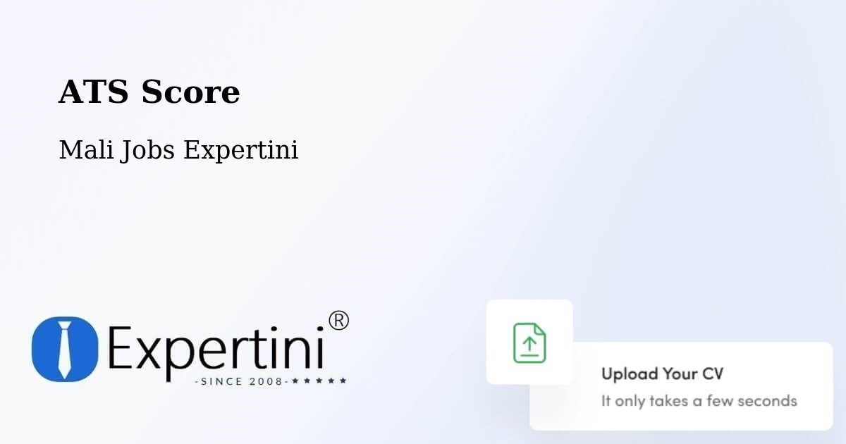 Resume ATS Score & Job Description Match Tool – Banamba - Mali Jobs Expertini
